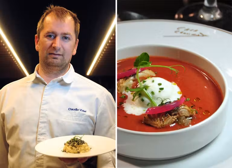 claudio vidal, chef caceres