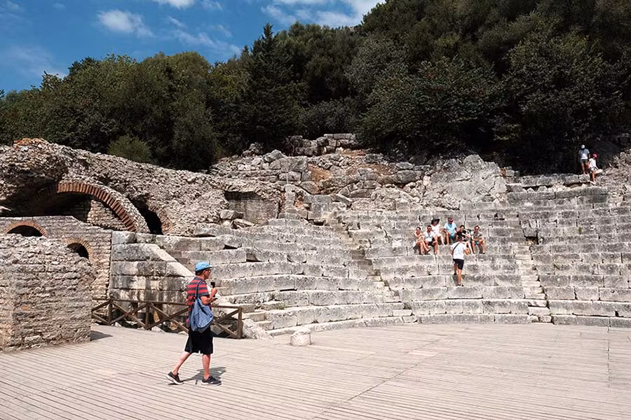Teatro de Butrinto (Albania).