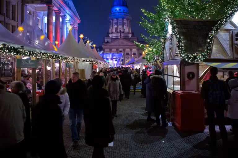 Puestos del mercado de Navidad de Berlín