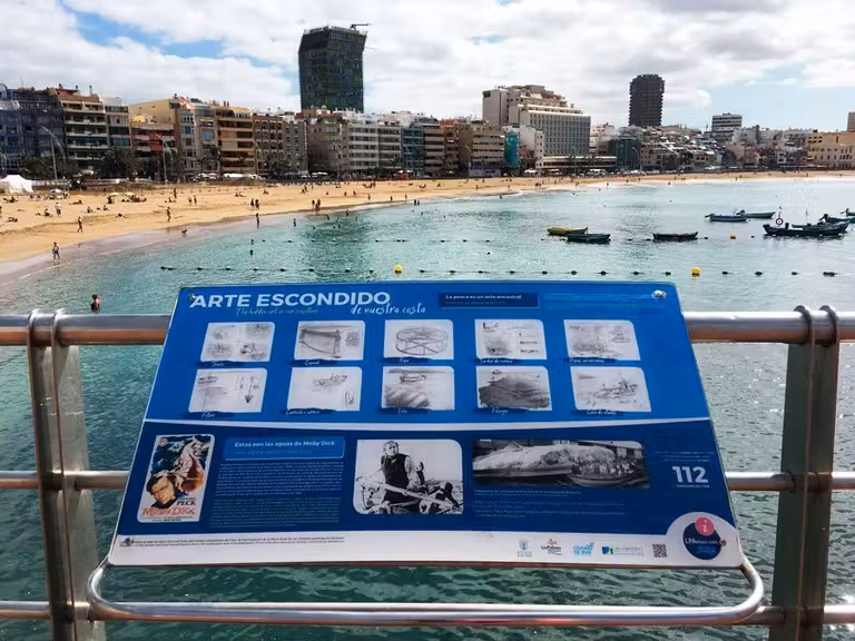 La playa de las Canteras se encuentra en la ruta de cine de Gran Canaria.