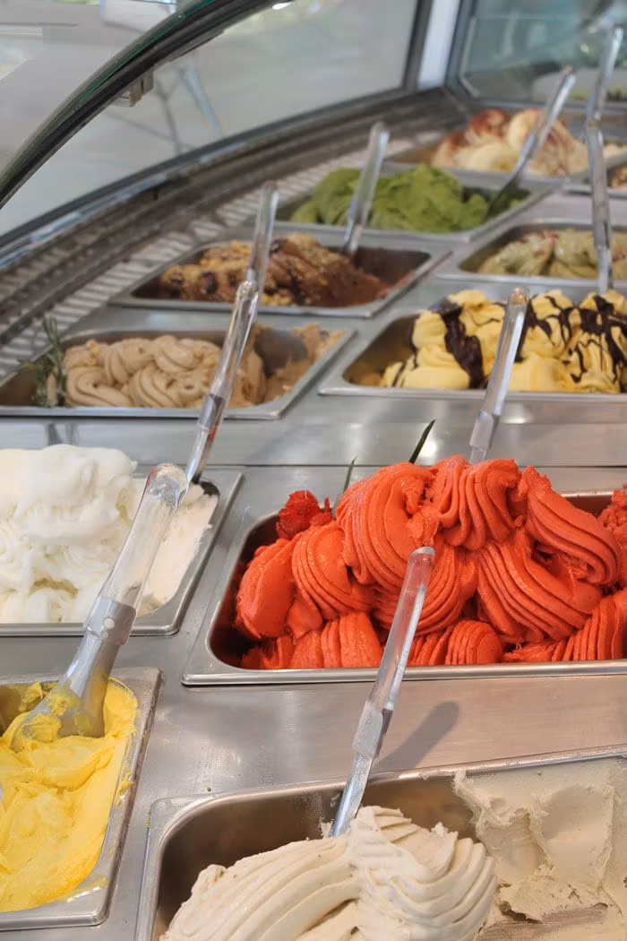 helados en Bolonia