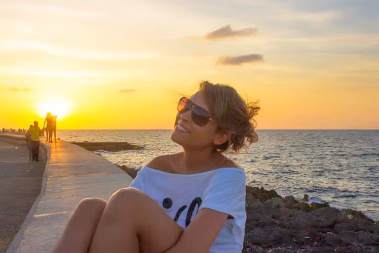 celia diaz, visit britain, malecon de cuba