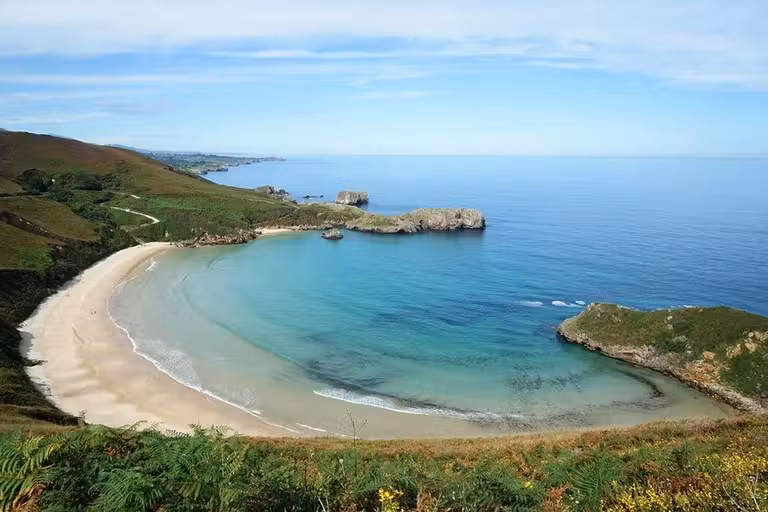 playa Torimbia, una de las mejores del norte de España