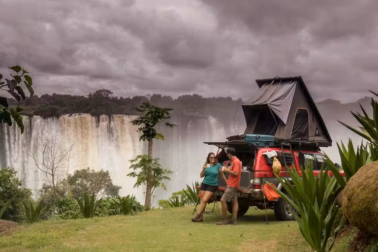 Luisa y José Carlos atravesaron 17 países africanos.
