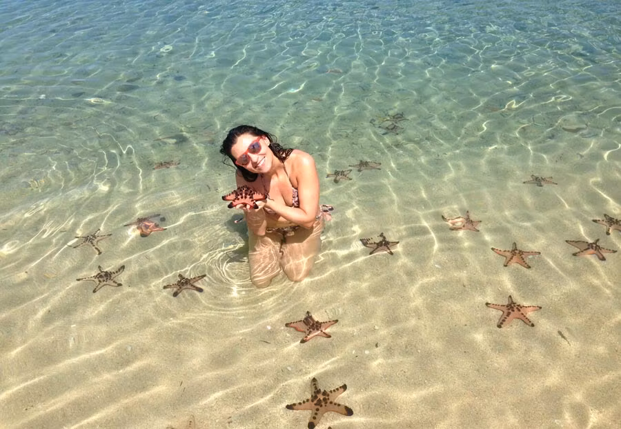 vanessa garrido, viaje filipinas, starfish island, palawan
