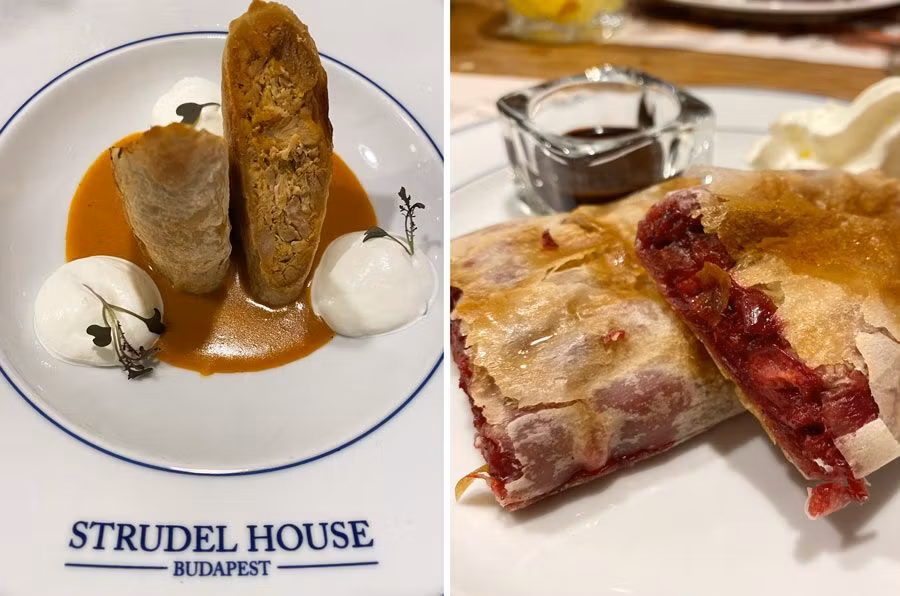 strudel house navidad en budapest