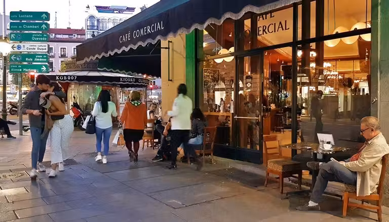 cafe comercial madrid