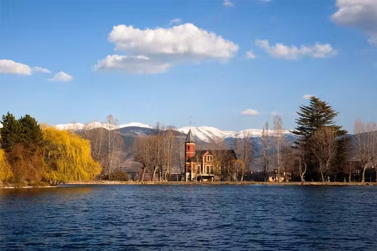 El lago de Puigcerdà.