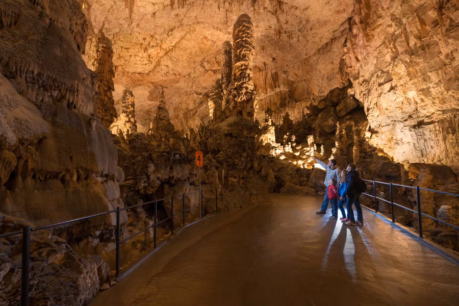 Cueva Postojna, en Eslovenia