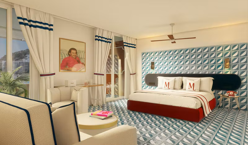 Suite del hotel Mongibello.