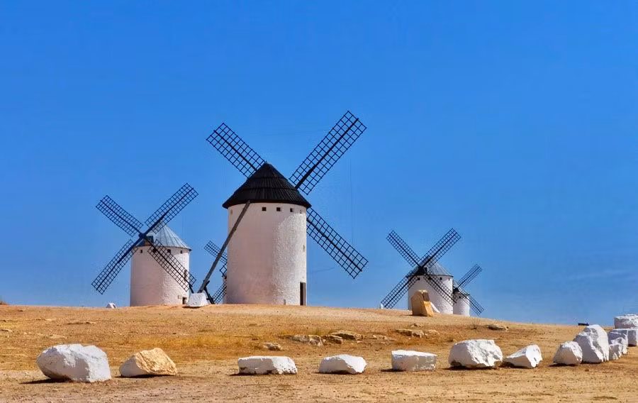 Molinos de Campo de Criptana.