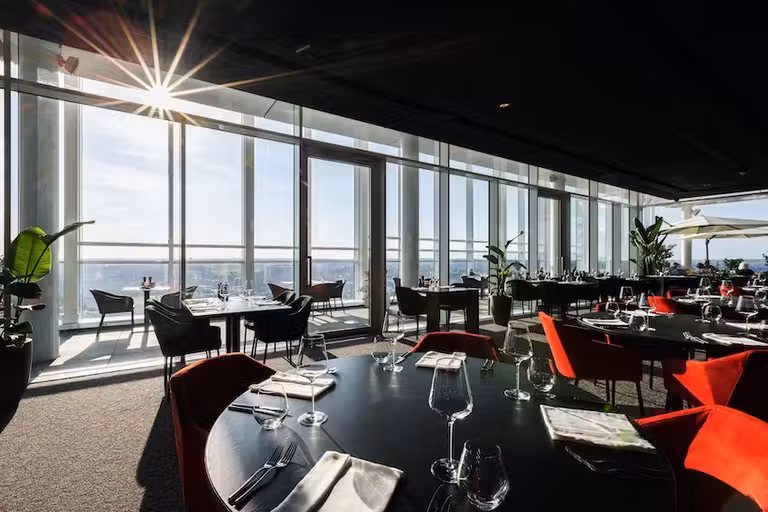 Restaurante Aureole de Praga.