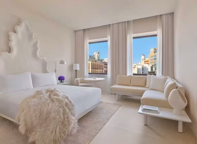 Habitación de The Madrid EDITION.