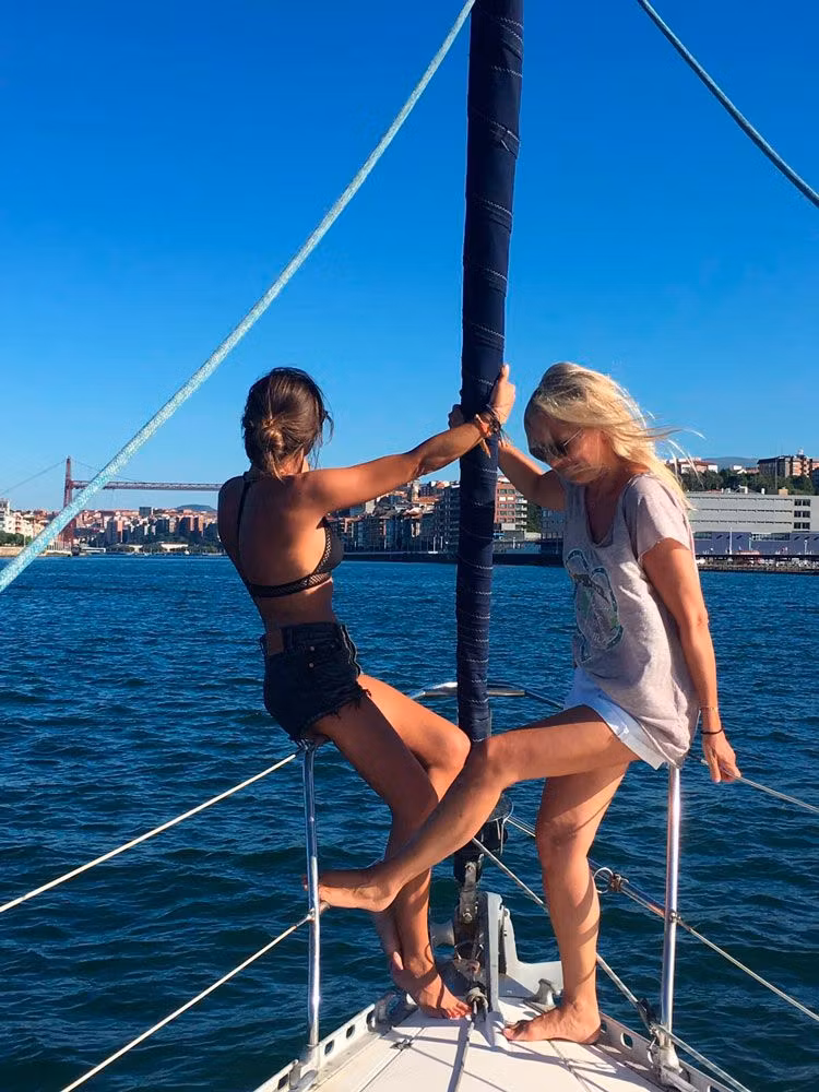 paseo en velero planes en Getxo