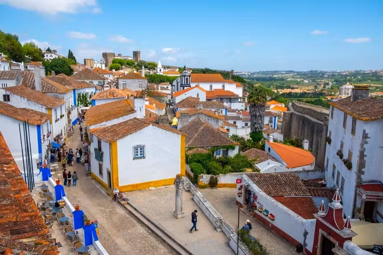 Panorámica de Óbidos desde la muralla