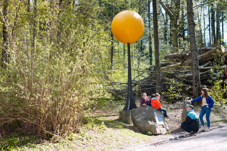 Ruta de los Planetas desde el Uetliberg.