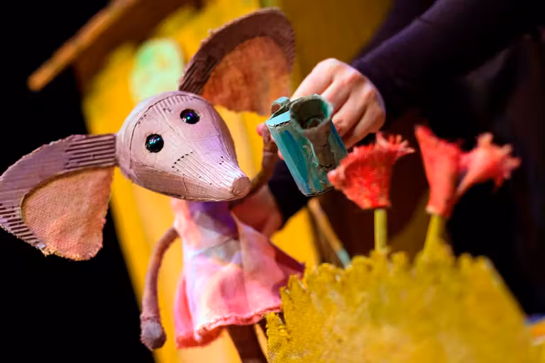 Teatro, circo, títeres… el Festival Barruguet también se vive en la calle.