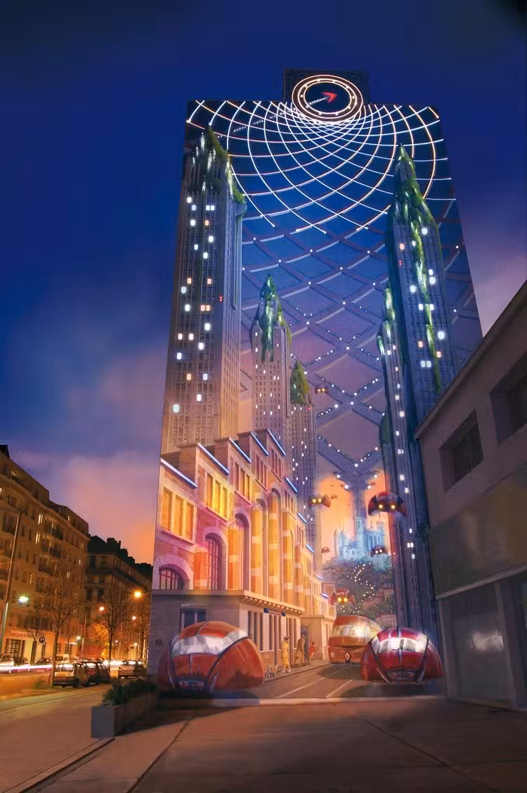 fresco lumiere mural de lyon