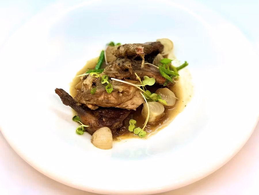 ‘Perdiz a la toledana guisada a la forma tradicional’ del restaurante Fabrica de Harinas