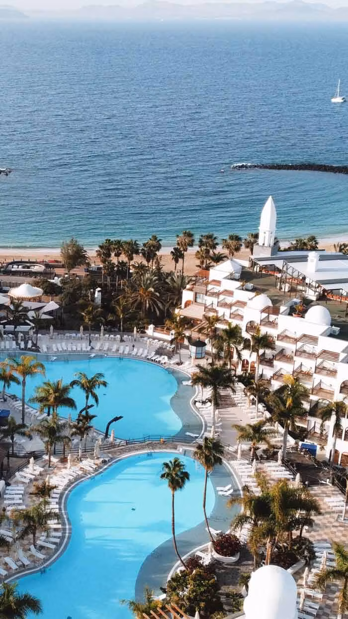 Piscinas del Princesa Yaiza de la zona principal.