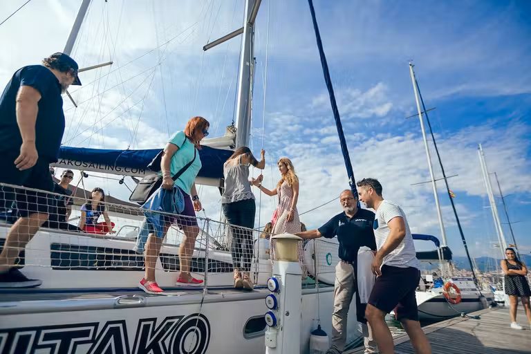 Ruta en velero desde Getxo.