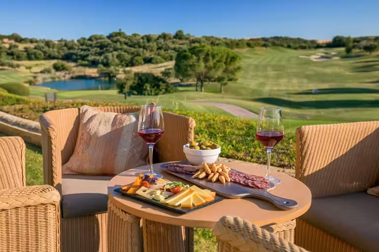Aperitivo en el hotel Montecastillo de Jerez