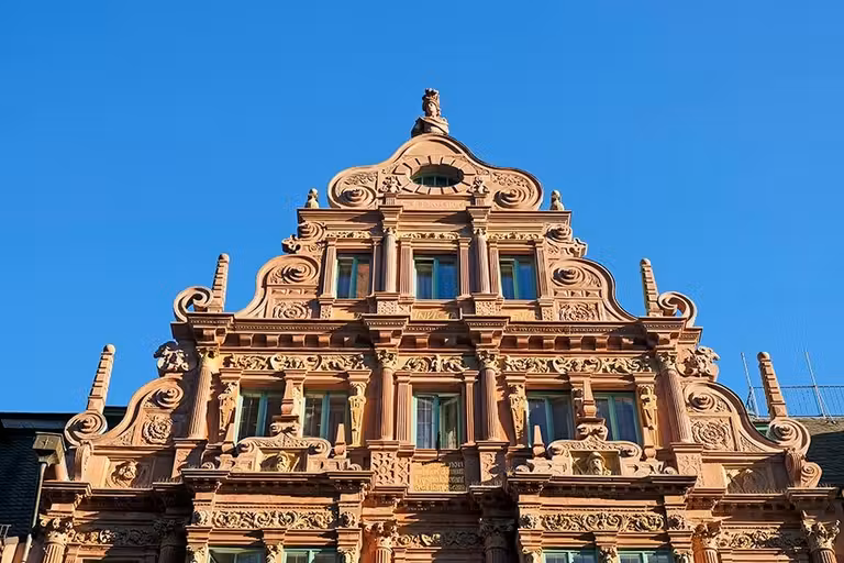 Haus zum Ritter o casa del caballero un lugar que tienes que ver en heidelberg