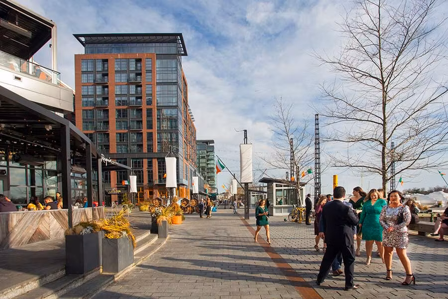 viaje amigas a Washington, waterfront Washington