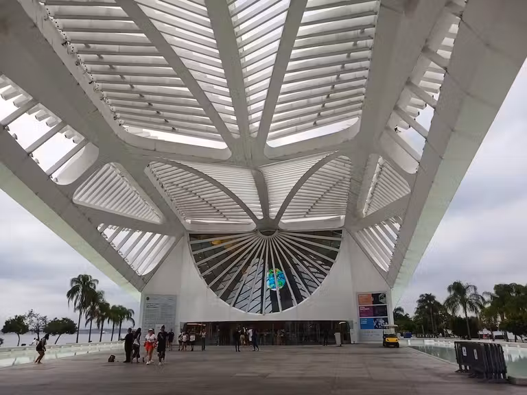 Museo del Mañana, diseñado por Santiago Calatrava.