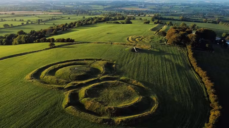 Colina de Tara, lugar de celebración del Halloween irlandés.
