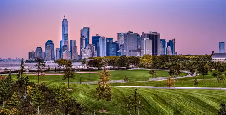 Atardecer en Manhattan desde Governor’s Island