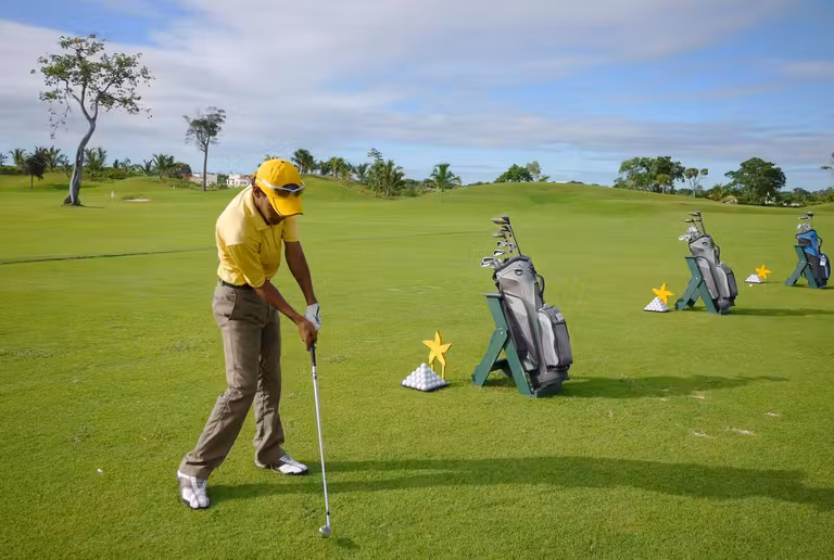 Campo de golf en República Dominicana.