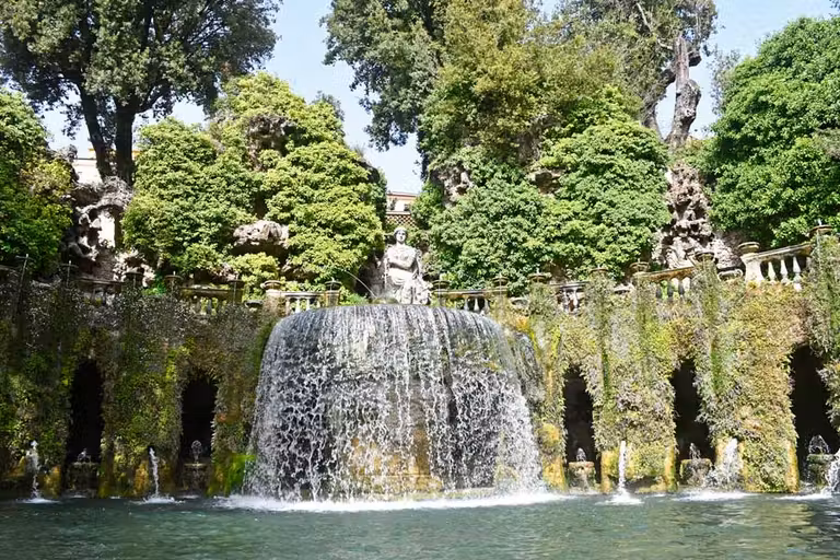 fuente en Villa d’Este
