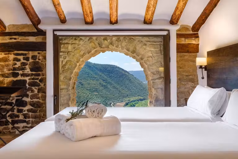 Habitación La Herbolera en Heredad Beragu.