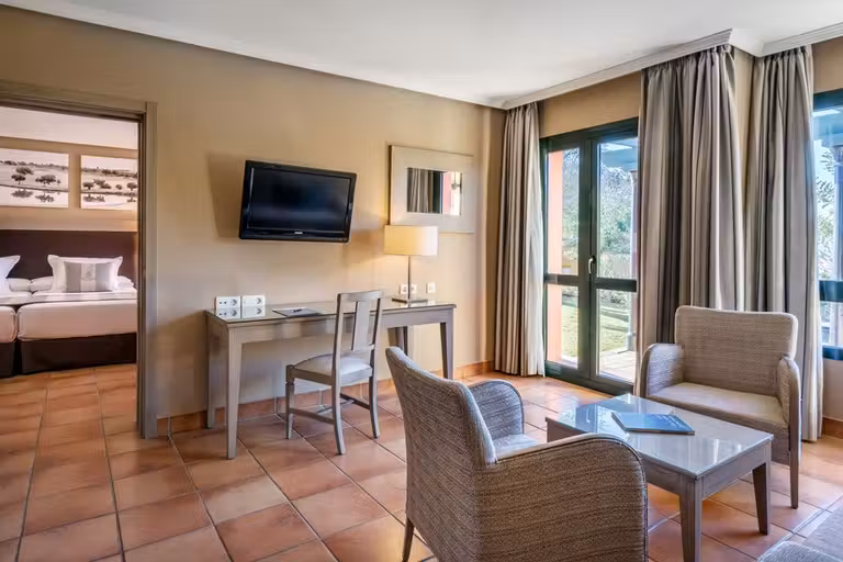 Alojamiento en el hotel Montecastillo.