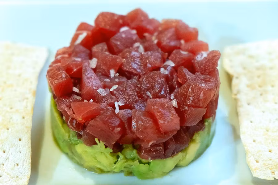tartar de atún en Cádiz