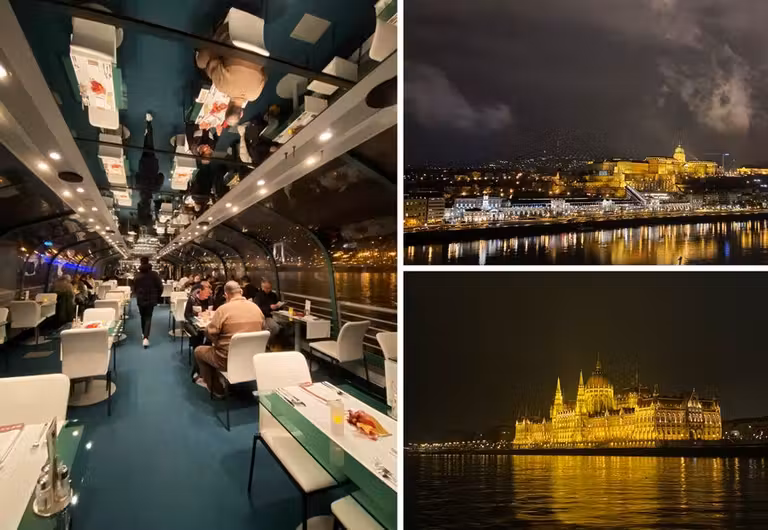 crucero nocturno cena budapest