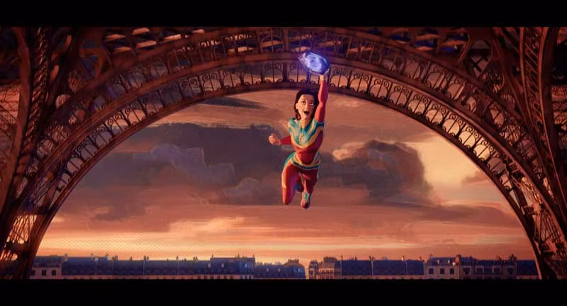 Atracción ‘Étincelle, la maldición del ópalo negro’ en Futuroscope