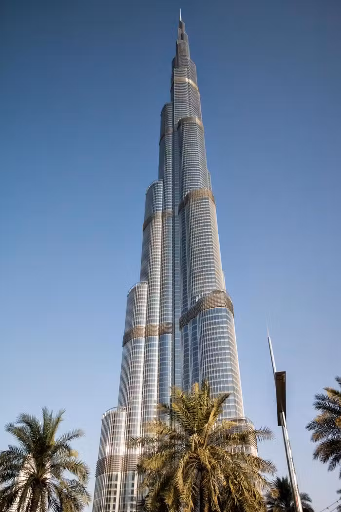 Burj Khalifa, el edificio más alto del mundo.