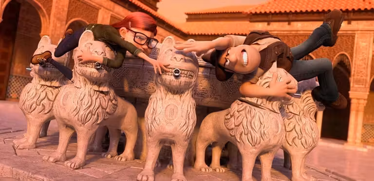 patio de los leones alhambra tadeo  jones