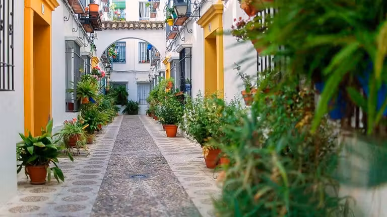 Calleja del Indiano en el barrio de La Judería.