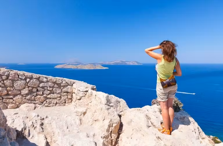 Castillo de Kritinian, la fortaleza de los Caballeros en rodas