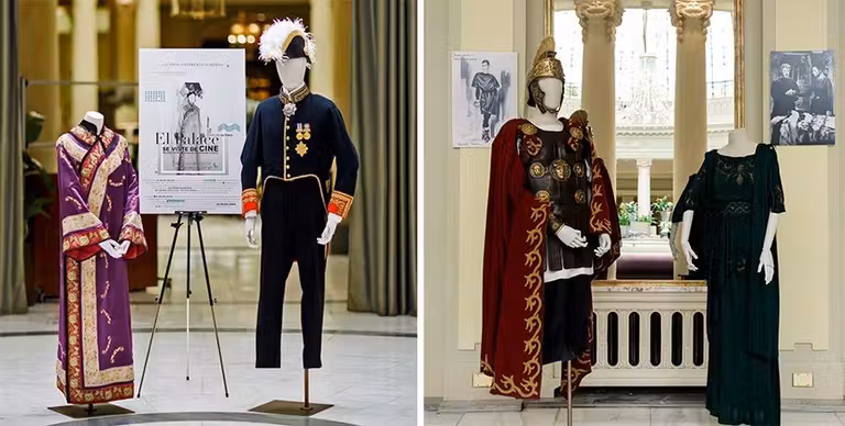 vestuarios de cine hotel palace