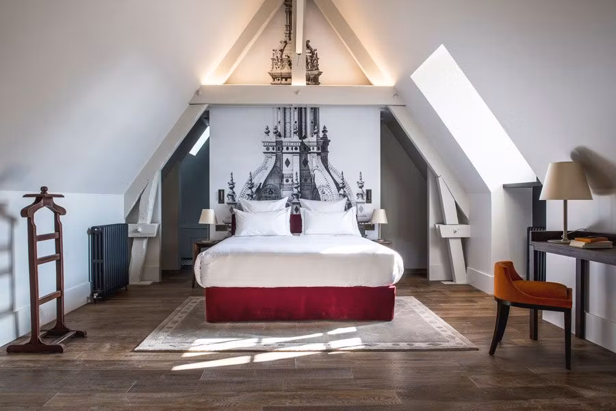 Junior Suite del Relais de Chambord.