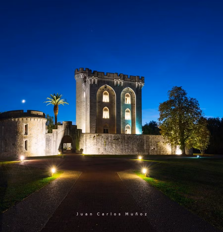 castillo de arteaga en pais vasco