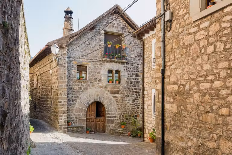 Hecho, pueblo de la Jacetania