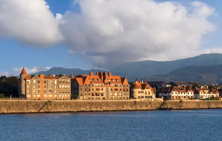 Muelle de Las Arenas, en Getxo.
