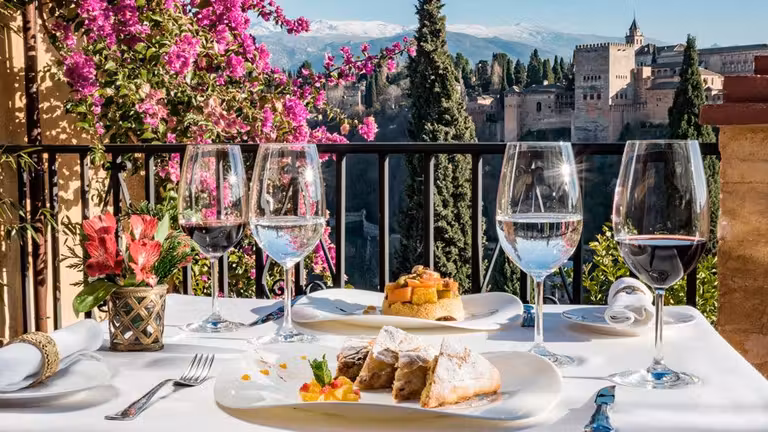 comida vistas alhambra