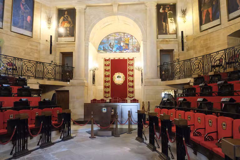 Sala de Juntas de Gernika.