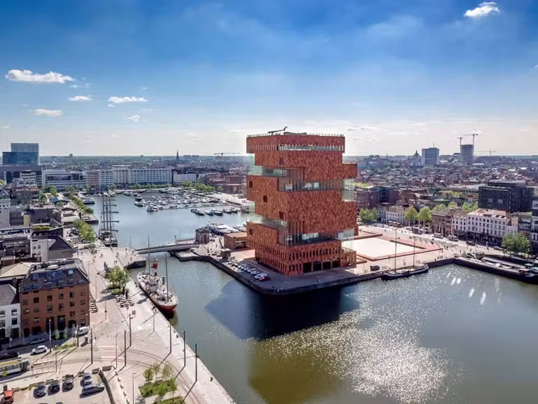 Edificio del MAS de Amberes.